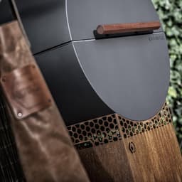 HNYGRLL serie 1 barbecue met cortenstalen zuil en volledig accessoirepakket — thumbnail 2
