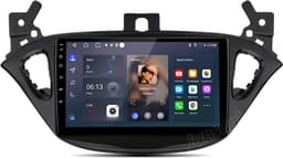 Junsun V1 Autoradio Geschikt voor Opel Corsa E 2015-2019 Adam met Android 15, GPS-navigatie, Bluetooth, WIFI, Carplay, FM-radio, Android Auto, RDS, DSP, stuurbediening - Plug & Play - 1GB RAM + 32GB opslag — thumbnail 1