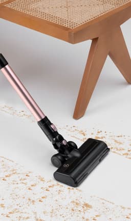 AG4200 Steelstofzuiger Draadloos – 2 Accu’s – 90 Min Stofzuigen – Krachtige Stofzuiger Zonder Zak – Geschikt voor Dierenharen – 2-in-1 Kruimeldief – Compact & Lichtgewicht – Rose Gold — thumbnail 2