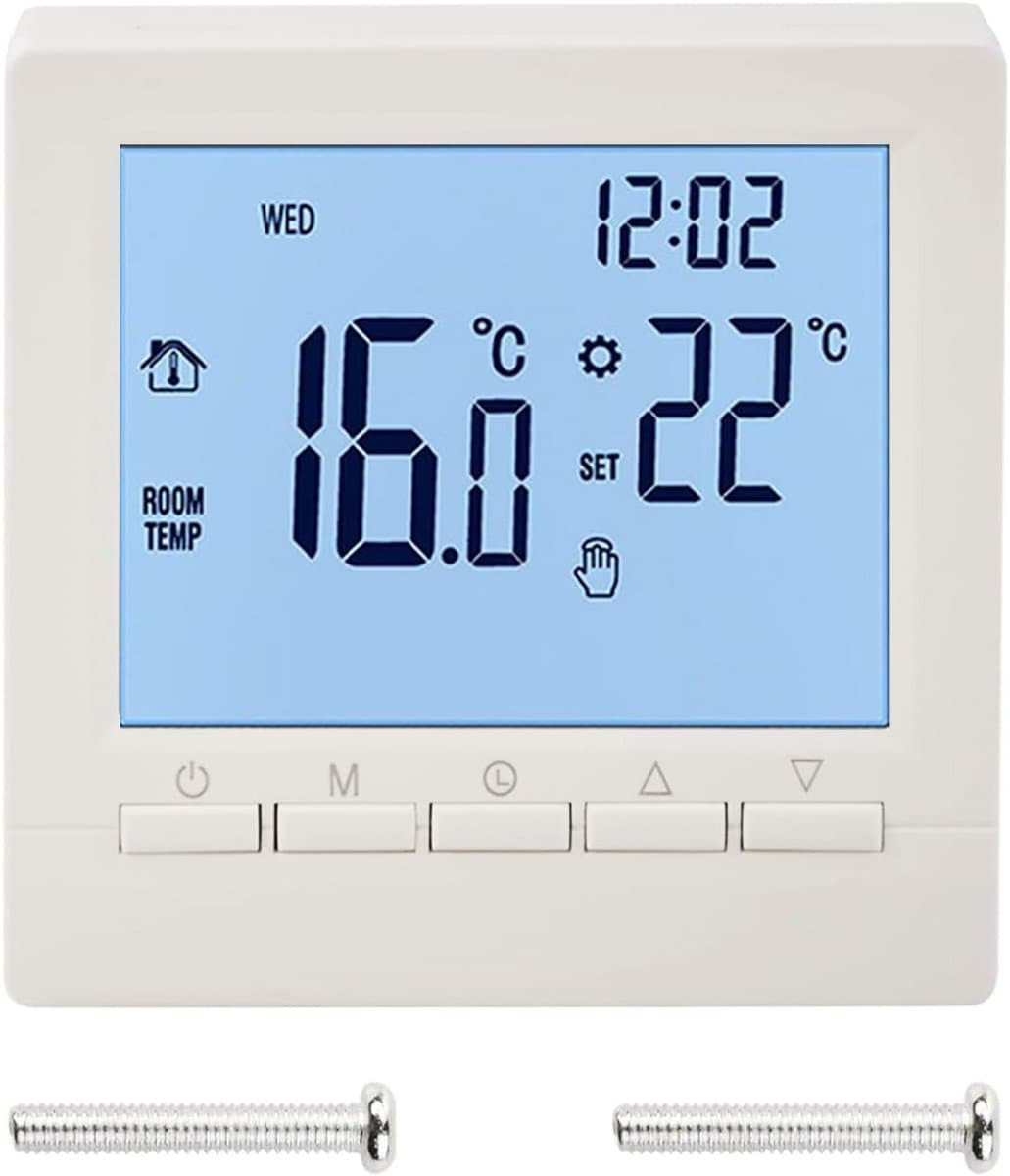 Programmeerbare Digitale Kamerthermostaat met LCD-Display en Weekprogramma — afbeelding 1