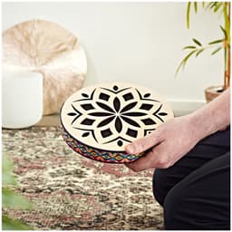 Gear4music Life Stream Drum 8 Inch, Light Natural — thumbnail 5