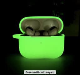 Jumada's Case Geschikt voor AirPods 4 Hoesje Hoes Siliconen met Clip Cover - Groen — thumbnail 3