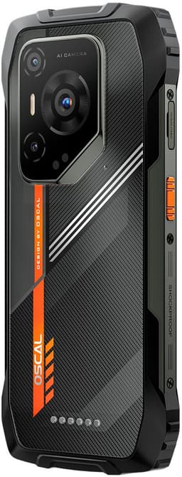 OSCAL PILOT 3 Robuuste Smartphone 5G - 36GB RAM - 256GB ROM - 6,78inch 120Hz- 7500mAh - Android 15 - IP68/IP69K - Dual SIM - GPS - NFC - OTG - Zwart — thumbnail 3