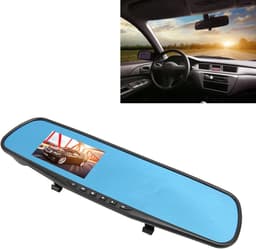 3,5 inch 1080P achteruitkijkspiegelcamera, breedbeeldopname, achteruitrijcamera, dashcam voor met Anti-shake, nachtzicht, monitor — thumbnail 2