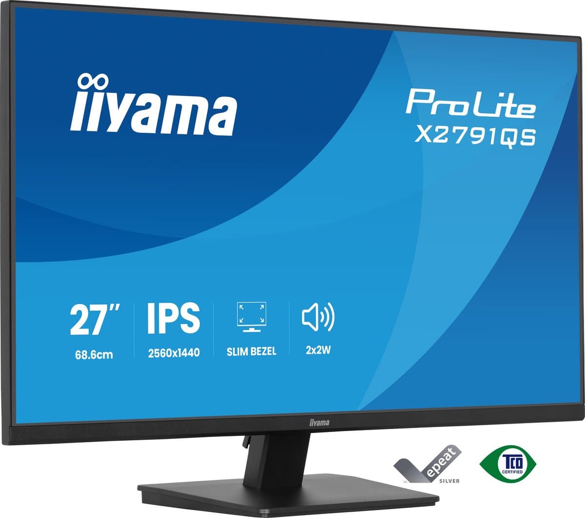 iiyama ProLite X2791QS-B1 ledmonitor — afbeelding 1