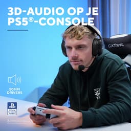 Trust GXT 499 Forta Draadloze Gaming Headset PS4/PS5 - Zwart — thumbnail 4