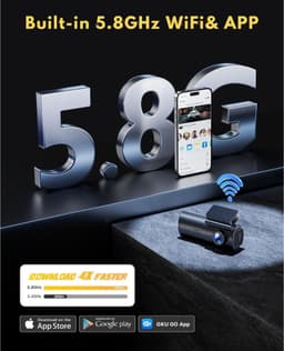 Zyrex® Dashcam Voor en Achter - Dashcam - Dashcam Voor Auto - Zwart - ‎5cm x 10cm x 4cm — thumbnail 3