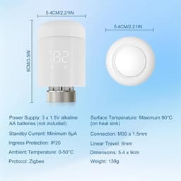 Slimme Radiatorknop voor Optimale Verwarming en Energiebesparing — thumbnail 3
