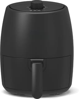 Aurixi® Mini Airfryer - Heteluchtfriteuse - Airfryer - Zwart - 22cm x 28cm x 27cm — thumbnail 1