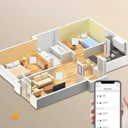 Thermostaat | Inbouw touchscreen | Tuya Smart Life | 4-draads 230V | Wit — thumbnail 3