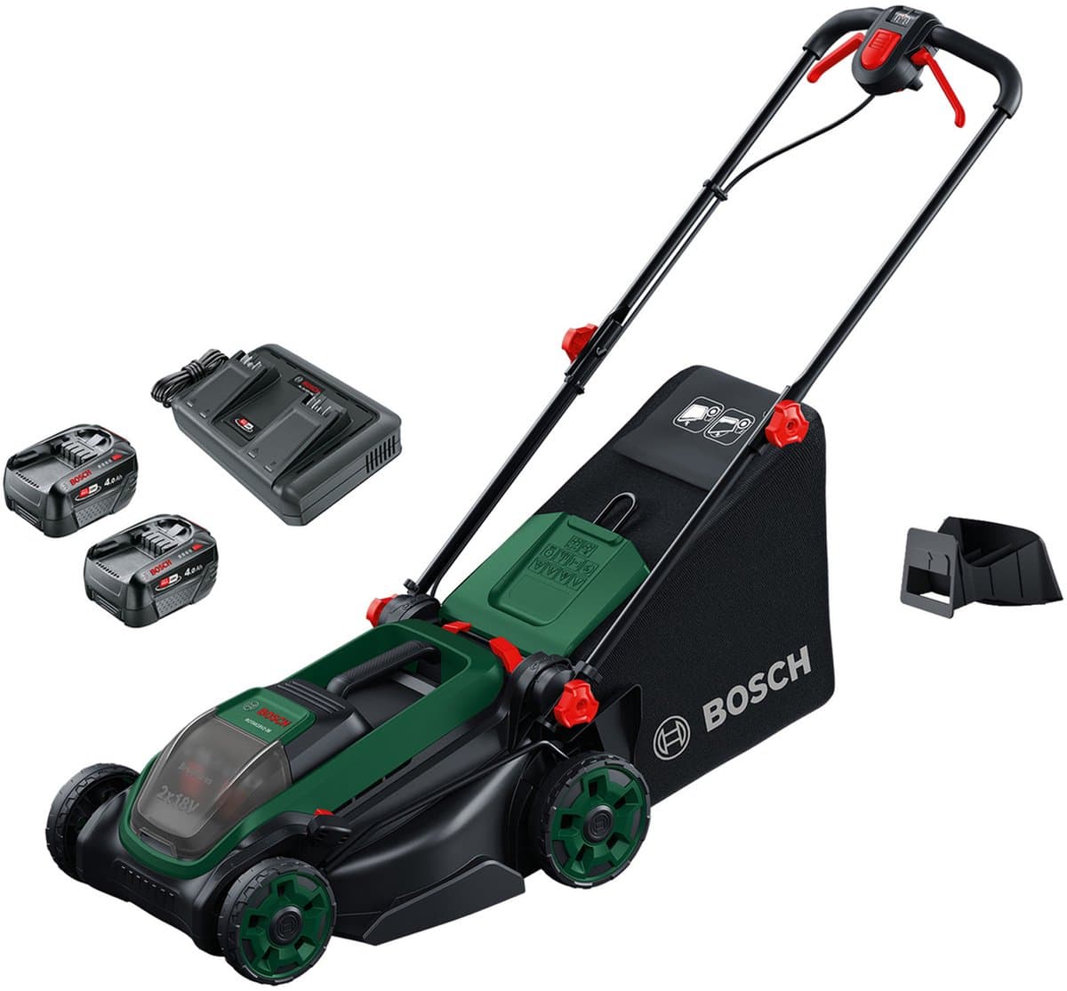 Bosch – ROTAK18V2-38 – Accultondeuse – 38 cm – 2x 4.0Ah — afbeelding 1