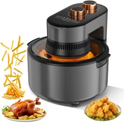 Sensova - Heteluchtfriteuse 4 Liter - 1200W - Slimme Oven met 360° Heteluchtcirculatie - Visuele Airfryer met Touch Display en Automatische Programma’s voor Gezond Koken — thumbnail 1