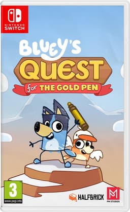 Bluey's Quest for the Gold Pen - Nintendo Switch — thumbnail 1