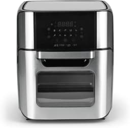 Nexvo® Heteluchtoven - Oven - Airfryer Oven- Zilver - 38cm x 33cm x 37cm — thumbnail 1