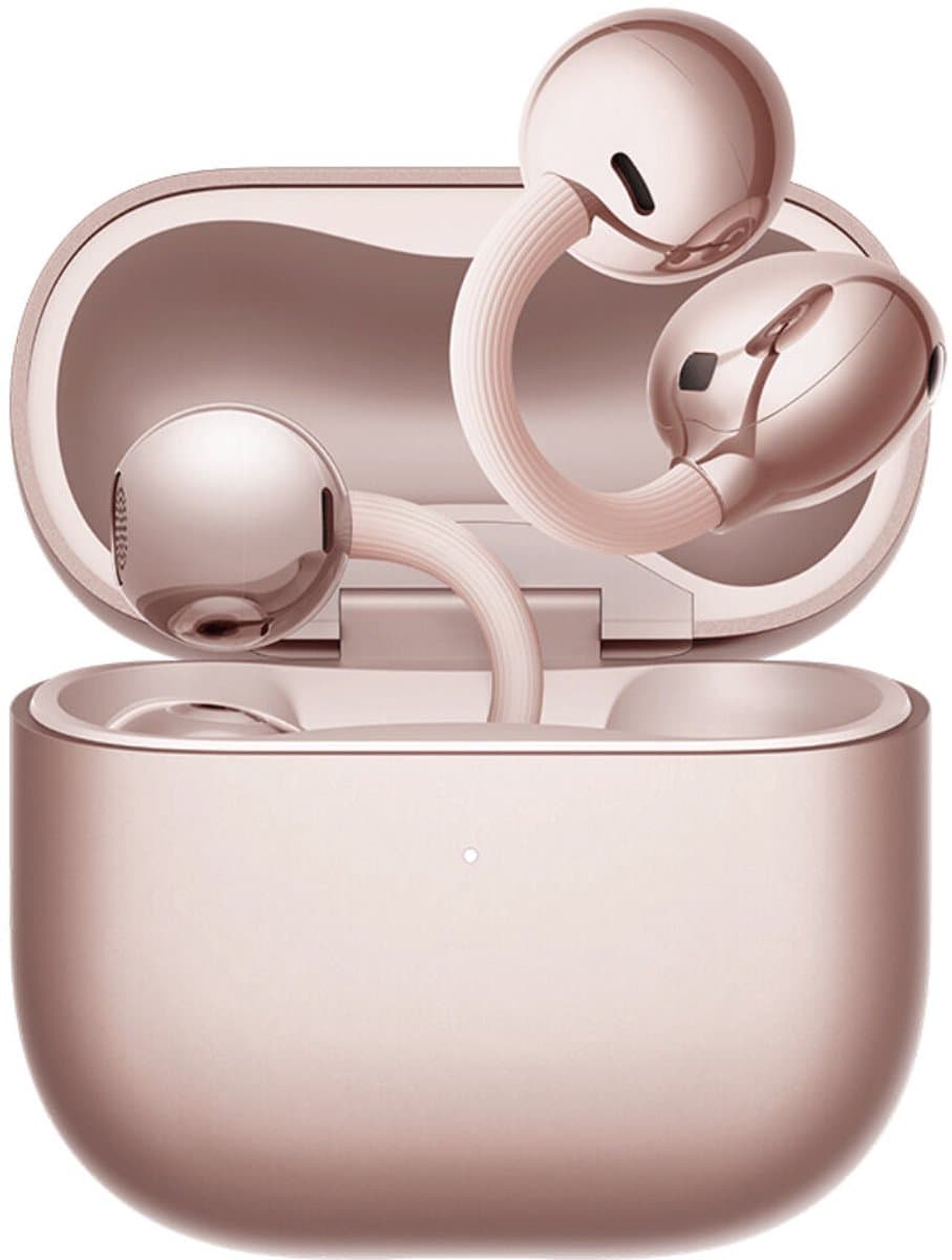 Huawei FreeClip 2 draadloze oordopjes, roségoud (Rose Gold) — afbeelding 1