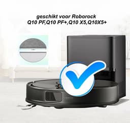 RedPine Wasbare Dweildoeken geschikt voor Roborock Q10 PF en Q10 X5 dweilpads vervanging — thumbnail 5
