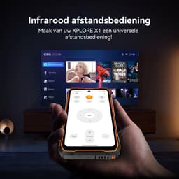 Blackview XPLORE X1 - Robuuste Smartphone - 5G - 36GB RAM - 256GB ROM - 108MP Camera - 6.78 inch 120Hz - 10000mAh - Robuuste Telefoon - Android 15 - NFC - GPS - Oranje — thumbnail 2