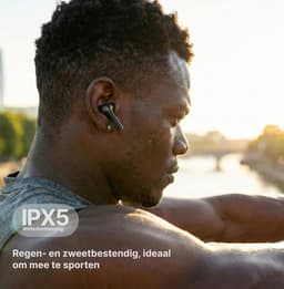 GØDLY X Oortjes Draadloos - Draadloze Oordopjes - Earbuds - Bluetooth - IPX5 - zwart - Earpods Iphone Apple & Samsung — thumbnail 5