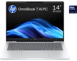 HP OmniBook 7 14‑fr0752nd – 14″ OLED – Intel® Core™ Ultra 5 – 16GB RAM – 1TB SSD – Windows 11 Home - QWERTY
