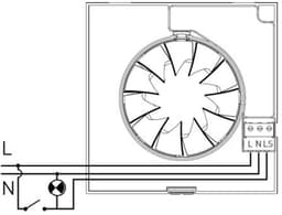 Soler & Palau Silent-100 CHZ Badkamerventilator 100mm - Met Timer en Vochtsensor - 95 m³/h - Stil — thumbnail 5