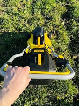 Draadloze Grasmaaier - Accugrasmaaier - Gazon Onderhoud - Borstelloze Motor - 32cm Maaibreedte — thumbnail 3