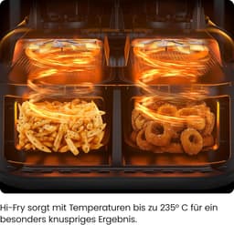 Heteluchtfriteuse - Airfryer - Gezond Frituren - Met Kijkvenster - 3 Liter Capaciteit - Zwart — thumbnail 5