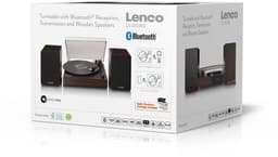Lenco Platenspeler met Bluetooth - Twee externe Luidsprekers en AT3600L Cartridge - LS-200WD - Hout — thumbnail 5