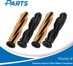 Dreame Aqua10 Ultra Roller Complete Borstels (4 Stuks, Plus.Parts® alternatief voor RMB13) — thumbnail 1