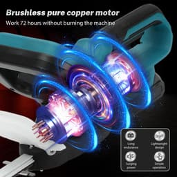 Elektrische Heggenschaar - 2000W - 15000 RPM - Tuin - Makita 18V Accu — thumbnail 4
