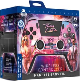 Freaks and Geeks Draadloze Controller - Hall Effect - Bewegingssensor - Vibratie - Thug Life - PS5 — thumbnail 5