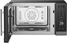 Inventum MN327CB Combimagnetron - 32L - 1000W - Hetelucht- en grillfunctie - Met draaispit - 10 programma's - 4 combistanden - Ontdooifunctie - Zwart — thumbnail 2