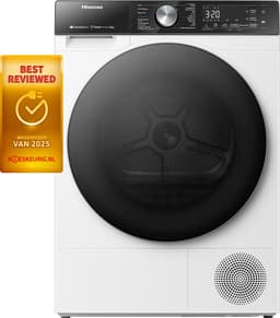 HISENSE DH5S102BW -  Warmtepompdroger - 10 kg - 64 dB - Energielabel C — thumbnail 1