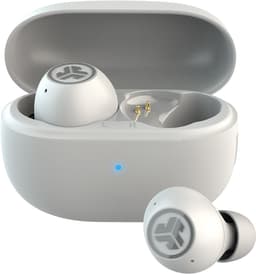 JLab Go Pop ANC Draadloze Oordopjes - Noise Cancelling Oortjes Draadloos - 24 uur Batterijduur - Bluetooth Multipoint - Met Microfoon - Geschikt voor Android en Apple - Wit — thumbnail 1
