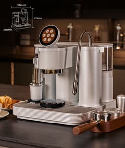 Meraki Gen 2 Espresso machine met molen – Wit — thumbnail 5