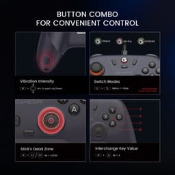GameSir Nova Lite - Draadloze Controller - Hall Effect - Voor Switch/Switch 2/PC/Android/iOS - Paars — thumbnail 2