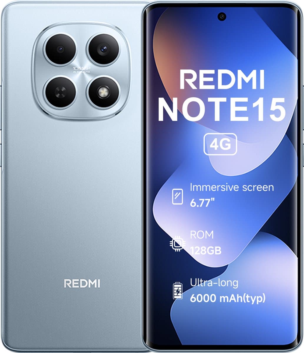 Smartphone-REDMI Note 15-6GB+128GB-Blauw — afbeelding 1