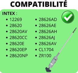 5V-oplader compatibel met Intex 28620/28620E/28620EP/CL1704/12269 Vervangingsaccessoire voor zwembadstofzuiger - Phonillico® — thumbnail 5