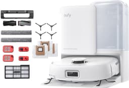 eufy Omni E25 - Robotstofzuiger met Vervangingssets - HydroJet dweilsysteem - 20.000 Pa zuigkracht - DuoSpiral borstels die ontklitten - CornerRover arm voor het schoonmaken van hoeken - alles-in-één station — thumbnail 1