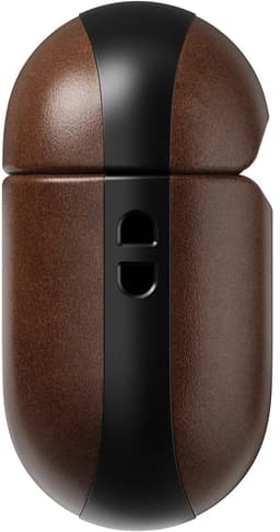 Nomad Modern Lederen Hoesje AirPods Pro 3 – Speciaal Ontworpen voor AirPods Pro (3e Generatie) – Biedt Toegankelijke USB-C Poort – Qi en MagSafe Laadcompatibiliteit - Bruin — thumbnail 4