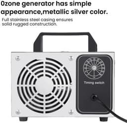 Aafinity Ozongenerator Luchtreiniger 220V - 27 g/u Ozonmachine met hoge capaciteit voor geurverwijdering, sterilisatie en formaldehydereiniging — thumbnail 2