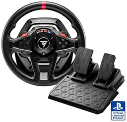 Thrustmaster T128-P - Racestuur en Pedalen - Force Feedback & Magnetische Flippers - Voor PS5/PS4/PC - Geschikt voor Forza Horizon 6 (PC) — thumbnail 1
