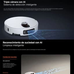 Xiaomi Robot Vacuum 5 Pro | Robotstofzuiger | 20000Pa zuigkracht | Dweilfunctie | Slimme navigatie | Zelfreinigend station | App bediening — thumbnail 5