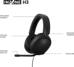 Sony INZONE H3 Bekabelde gaming headset — thumbnail 3