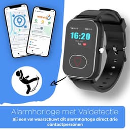 Weewise WS79 - GPS Horloge voor Ouderen - GPS Horloge Senior - GPS Horloge Alzheimer - Persoonlijke alarmen - alarm horloge ouderen - Valdetectie — thumbnail 2