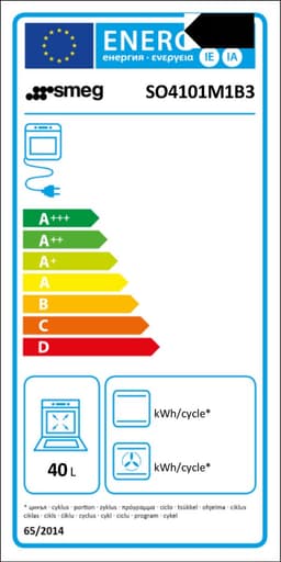 Smeg magnetron Inbouw SO4101M1B3 |  | 8017709337292 — thumbnail 2
