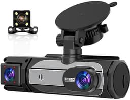 Autodashcam - 1080 P Full HD Dubbele Dashcam - Voorin - WiFi - 2 inch Scherm - Nachtzicht, G-sensor, Lusopname, 150° Groothoek - Bediening — thumbnail 1