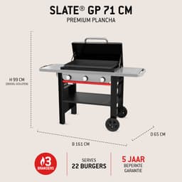 Weber Slate GPD 71cm Premium Plancha — thumbnail 2
