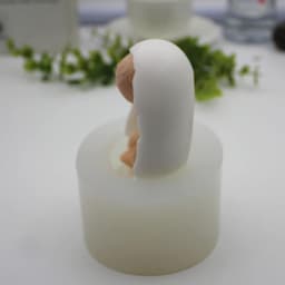 Siliconen mal voor het maken van vogeltjes zeep kaarsen en gips — thumbnail 5