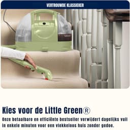 Zyrex® Tapijtreiniger machine - Tapijtreiniger - Tapijtreiniger apparaat - Groen - ‎46cm x 24cm x 35cm — thumbnail 2