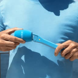 RØDE Interview Micro Handadapter – Blauw – Voor Wireless Micro – Inclusief Foam Windscherm — thumbnail 4